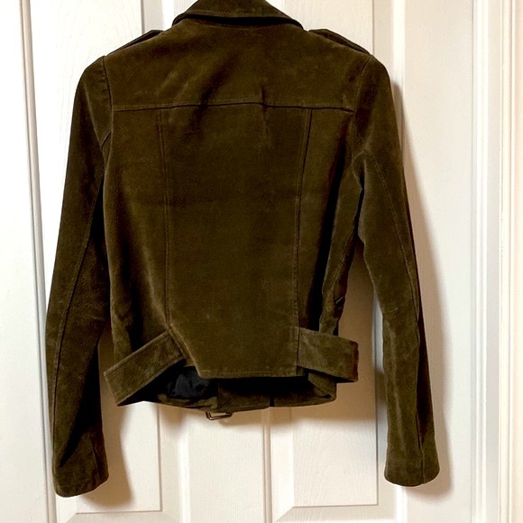 Suede Motor Coat - Picture 7 of 7